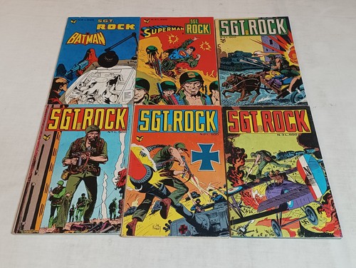 Sgt rock 6 serie completa - sgt.,