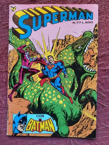 Superman cenisio 77 - 77, con